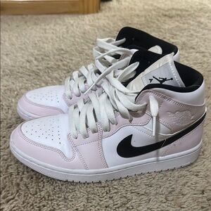 Nike Air Jordans 1 Rose Pink